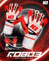 5 inch mini mall X H3 finger safe goalkeeper gloves (ROBO3 H3 free gift). 