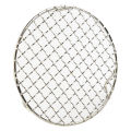 13-35cm Stainless Steel Round Bbq Net With Foot Barbecue Round Cooling Baking Rack Camping Outdoor Mesh Wire Net. 