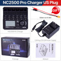 SKYRC NC2500 Pro NiMH NiCd Battery QC3.0 Charger for AA AAA Rechargeable Batteries Universal LCD Smart Battery 3in1 Fast Charger. 