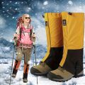 A Pair Highly Durable Waterproof Snow Boots Leg Guards, Perfect for Hiking, Skiing, and Water Sports. 