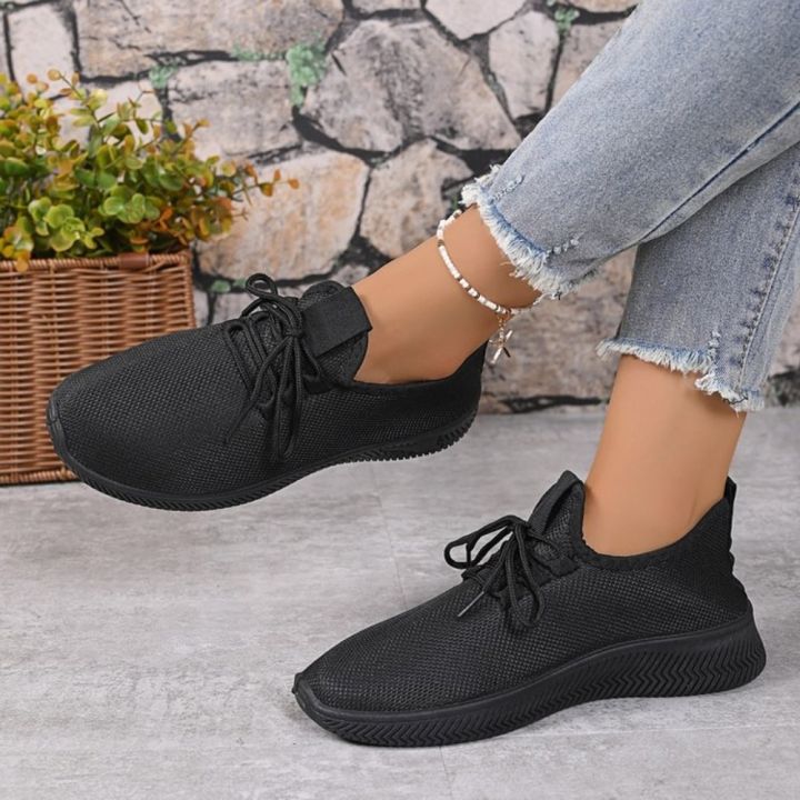 Women's%20Breathable%20Non-slip%20Platform%20Fashion%20New%20Casual%20Shoes%20Korean%20Running%20Shoes%20Black%20Sneakers%20Shoes%20for%20Women%202024%20Autumn%20-%20Image%206