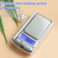 1Pcs 200g/100g 0.01g Precision Portable Car Key Shape Mini Digital Pocket Electronic Gram Scale with LCD Display and Batteries. 