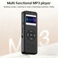 Digital Audio/Sound/Voice Recorder Mini MP3 Player Voice Recorder FM Radio HiFi Sound Portable MP3 UP to 64GB High Capacity.