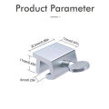 Adjustable Security Window Lock Aluminum Alloy Door Frame Safety Lock Free Punch Window Limit Stop Locks for Child Home Bedroom. 