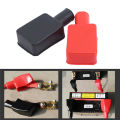 2PCS Car Battery Negative Positive Terminal Covers Cap Boat Insulating Protector Replacement Batteries Accessories. 