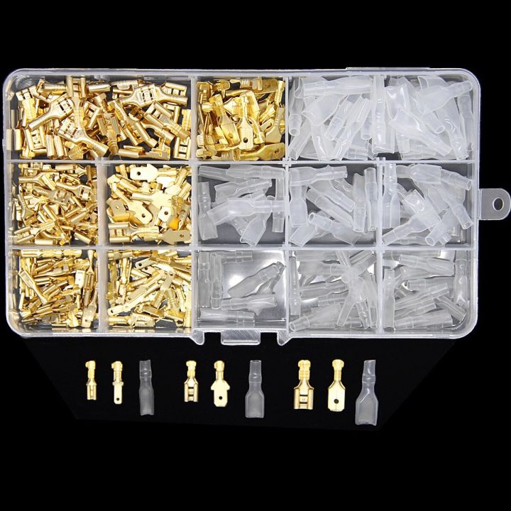 Box%20Insulated%20Male%20Female%20Wire%20Connector%202.8/4.8/6.3mm%20Electrical%20Crimp%20Terminals%20Termin%20Spade%20Connectors%20Assorted%20Kit%20270PCS%20-%20Image%203