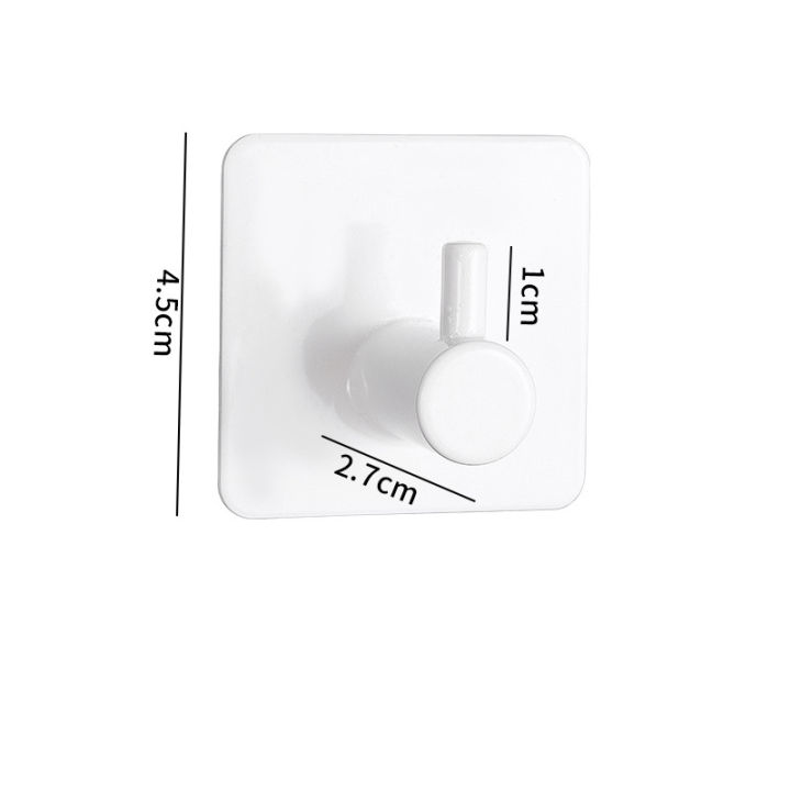 4pcs%20Self%20Adhesive%20Wall%20Hooks,%20Towel%20Rack,%20Bathroom%20Door%20Key,%20Cloth%20Coat%20Hanger%20Kitchen%20Hardware%20Holder%20Bag%20Hook%20Organizer%20-%20Image%205