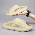 Men Slippers Summer EVA Soft-soled Platform Slides Unisex Sneaker Sandals Casual Beach Shoes Women Indoor Outdoor Big Size. 
