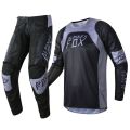 Men Motocross Racing Gear Set Motorbike Outfit Enduro Suit Off-road Pants & Jersey Combo ATV UTV MTB Bicycle Gloves. 