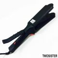 Ckl Twosister Wide Hair Straightener, Heats up Quickly, Low Price, Model Ckl1010. 