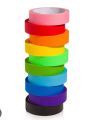 Multi color tape. 