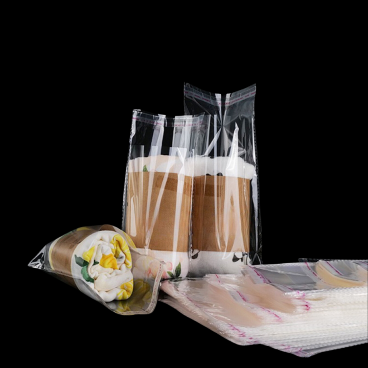 Thailandpacking long lid bag, shirt packaging bag, clear OPP bag, not cheap, ready to ship [100 pack]-thailandpacking