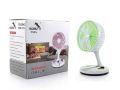 WILDWOLF YT-M2026. mini rechargeable fan with lighting. 