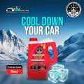 THREE GUYS Radiator Coolant Red – Premium Grade | Car Engine Coolant | German Engineered. 