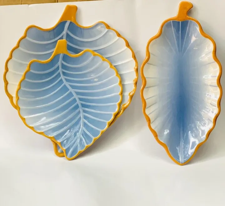Pack%20Of%203%20Melamine%20Leaf%20Try%20Double%20Glazed%20Quality%20Products%20Serving%20For%20Salad%20furite%20etc%20-%20Image%204