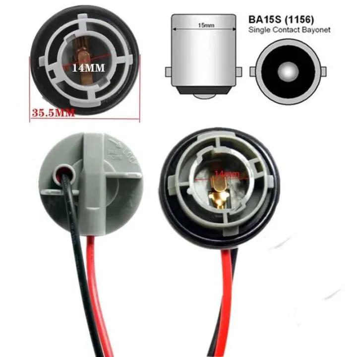 10X%201156%20382%20BA15S%20Lamp%20Holder%20P21W%20Adapter%20Car%20Light%20Base%20Auto%20Led%20Lights%20Bulb%20Socket%20Connector%20-%20Image%202