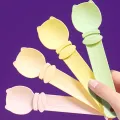 2PCs Cat Strip Squeeze Spoon Cat Strip Feeder for Lickable Wet Cat Treats Pet Liquid Snack Feeding Tool Cat Feeder Pet Supplies. 