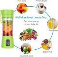 Portable Blender, Personal Size Blender Shakes and Smoothies, Mini Juicer Cup USB Rechargeable, Handheld Travel Blender Fruit Mixer. 