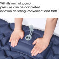 Outdoor Camping Double Inflatable Mattress Extra Wide Sleeping Pad Ultralight Folding Bed Sleeping Mat Car Travel Mat.