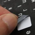 Korean- English letters Keyboard Sticker. 