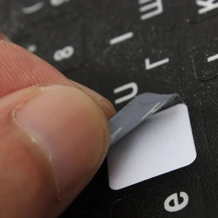 Korean- English letters Keyboard Sticker
