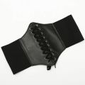 Elastic Loose Ladies Waist Belt Summer Versatile Decoration Dress Western Suit Coat Wide Waist Sealing Band Outerwear. 