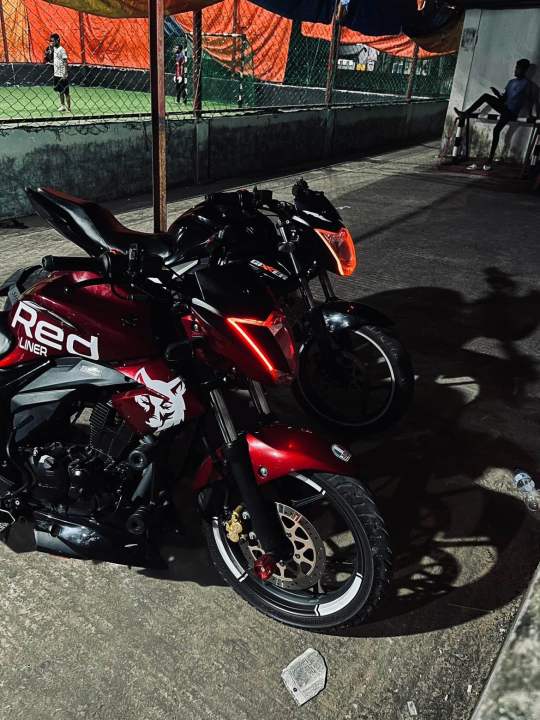 Bike DRL light. All Colours Available. Red LINER