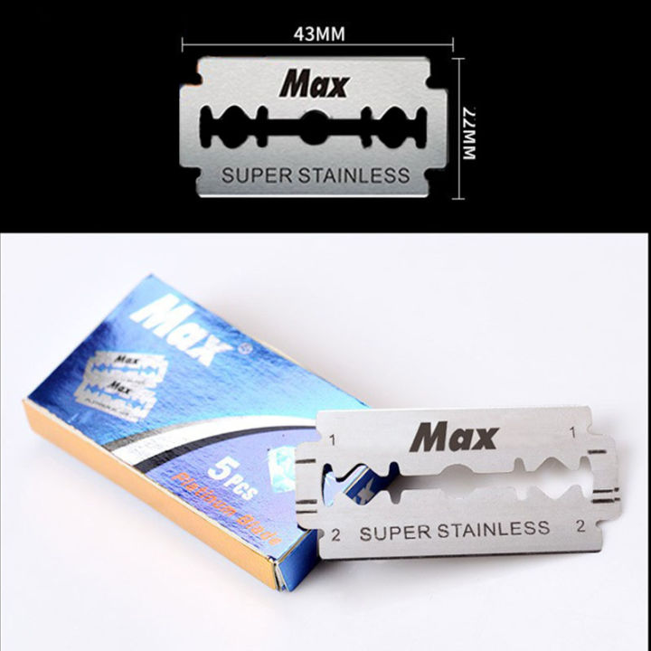 (%201Machine+10%20Blades%20)%20Double-Sided%20Safety%20Stainless%20Steel%20Manual%20Men's%20Razor%20Non-slip%20Handle%20Butterfly%20Quick%20replacement%20blade%20-%20Image%206