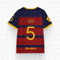 Blue Lock FC Barcha Football Jersey Meguru Bachira Cosplay T-shirt Daily Fashion Women's Men's Oversized Streetwear. 