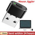 Mouse Jiggler Undetectable Automatic Mover USB Port Shaker Wiggler for PC Laptop Keeps Computer Awake Simulate Mouse Movement. 