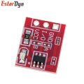 5Pcs TTP223 Touch Key Switch Module Touching Button Self-Locking/No-Locking Capacitive Switches Single Channel Reconstruction. 