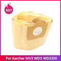 Dust Bags Filter for Karcher MV3 WD3 WD3200 WD3300 A2204 A2656 Vacuum Cleaner Paper Bags for Rowenta RB88 RU100 RU101. 