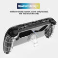 TPU Handheld Game Console Case Transparent Shockproof Protective Shell Ergonomic with Kickstand for ROG Xbox Ally/Ally X. 