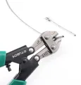 Mini wire rope cutter 8 inch wire rope cutter olecranon cutting pliers wire rope cutter. 