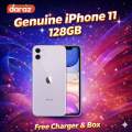 Genuine iphone 11 128GB with warranty (Free orginal Charger and Box). 