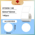 Phomemo Self-Adhesive Round white/transparent/color Label for M110/M220/M200/M120 for DIY Logo Design QR Code Shipping. 