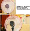 Fan Protection Cover, Fashion Style Electric Fan Guard Net Comfortable for 14‑18 inch Diameter Circular Fans for Most People. 