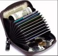 Black Debit/Credit Card Holder Wallet forMen & Women. 
