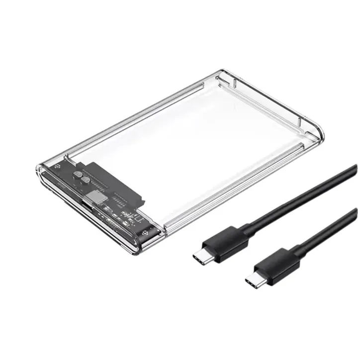 USB%203.0/Type%20C%20HDD%20Enclosure%202.5%20inch%20SATA%20SSD%20External%20Hard%20Drive%20Case%20with%205Gbps%20Transfer%20Speed%20Clear%20Harddisk%20Boxs%20Tool-Free%20-%20Image%207