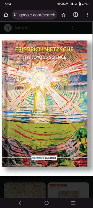 The Joyous Science by Friedrich Nietzsche, Existentialism, Nihilism, Morality, Individualism, Free Will, Perspectivism, Eternal Recurrence, Will to Power, Critique of Christianity, Self-Overcoming