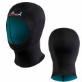 Diving 1mm Neoprene Scuba Diving Hood With Shoulder Snorkeling Equipment Hat Cap Winter Swim Warm Wetsuit Spearfishing. 