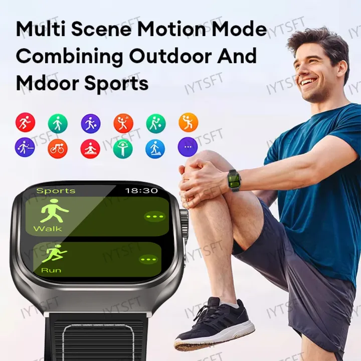 LAXASFIT%202.01%20Inch%20Curved%20Screen%20Men's%20Smart%20Watch%20Bluetooth%205.3%20HD%20Call%20Multiple%20Sports%20Modes%20Woman%20Watch%20%20-%20Image%203