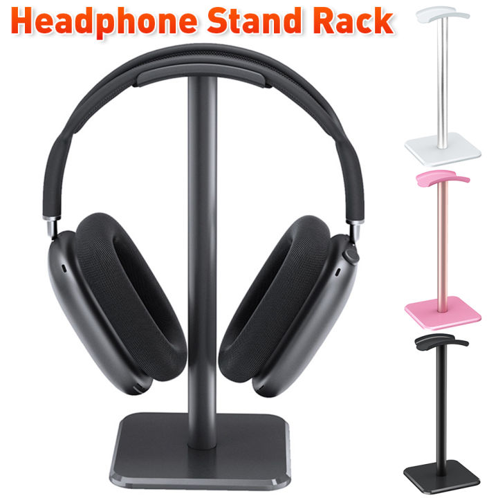 Aluminium Alloy Headphone Stand Rack Non-Slip Stand Holder Desk Gaming Headset Bracket Hanger - 2