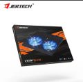 JERTECH KL330 RGB Laptop Cooling Pad 2 Cooling Fans Notebook Cooler. 
