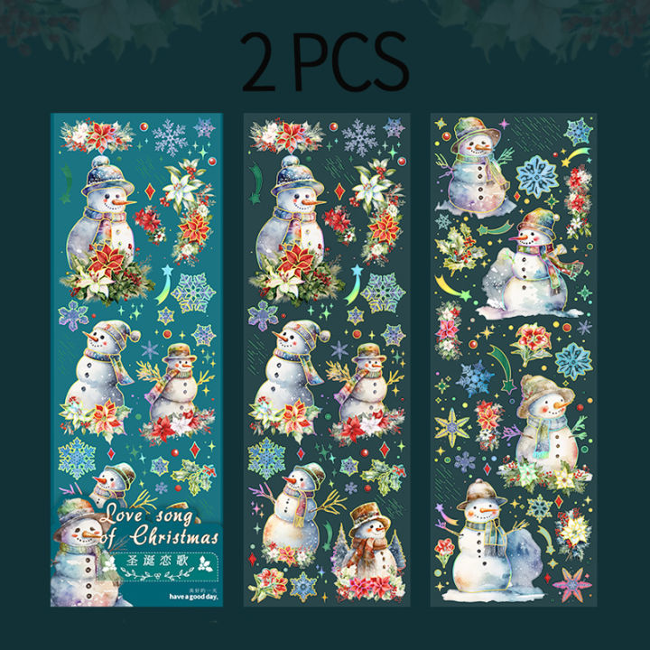 2%20pcs%20INS%20Bronzing%20Christmas%20flat%20Stickers%20aesthetic%20Decorative%20Diary%20Scrapbooking%20Stickers%20Festival%20Birthday%20Party%20Gift%20Labels%20-%20Image%206