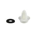 50PCS Door Panel Clip with Seal Ring Fastener Rivet Bumper Clip Retainer for BMW E34 E36 E38 E39 E46 M3 M5 Z3 X5 Car Accessories. 
