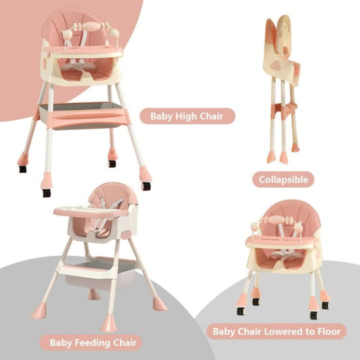 Baby Multifunctional Feeding Reading High Chair