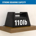 2/4/6 Pack-6 inch Floating Shelf Bracket, Hidden Brackets for Wood Shelf. 