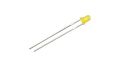 100pcs 3mm Yellow Color Led Light Indicator Bulbs Light Emitting Diode Round. 