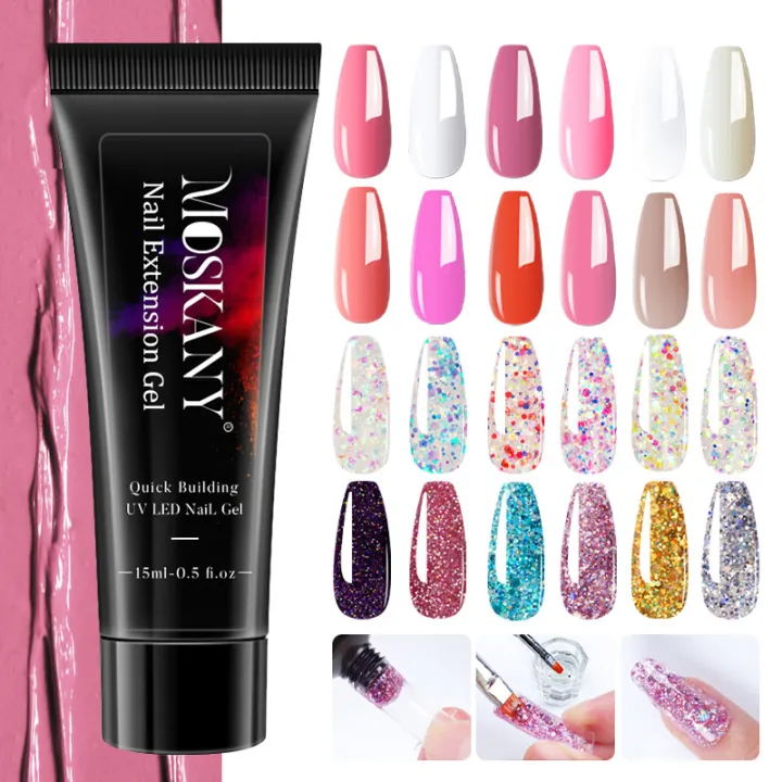 Poly%20Nail%20Gel%20Full%20Set%20With%206W%20LED%20Lamp%20Nail%20Set%20For%20Beginner%20Nail%20Tips%20Art%203D%20Design%20Decoration%20Extension%20Manicure%20Tools%20Kit%20-%20Image%203